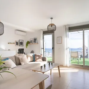 Cervantes Con Terraza Y Vistas Al Mar Apartamento